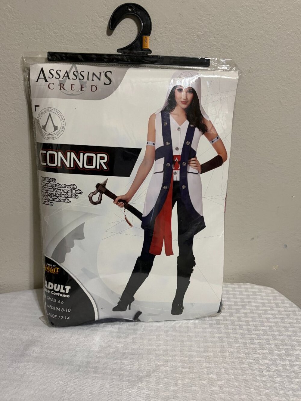Assassins Creed Connor Costume Women's size Small (4-6) NEW